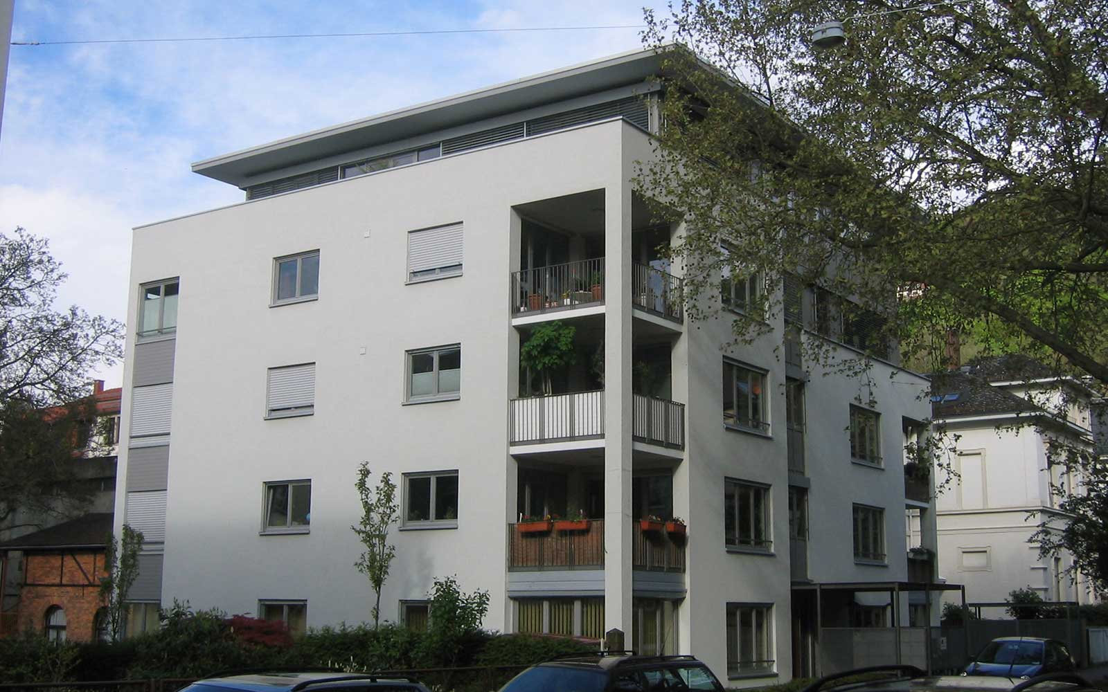 Mehrfamilienhaus in der Weststadt in Heidelberg, Kochhan und Weckbach Architektur